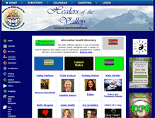 Tablet Screenshot of healersofthevalley.com